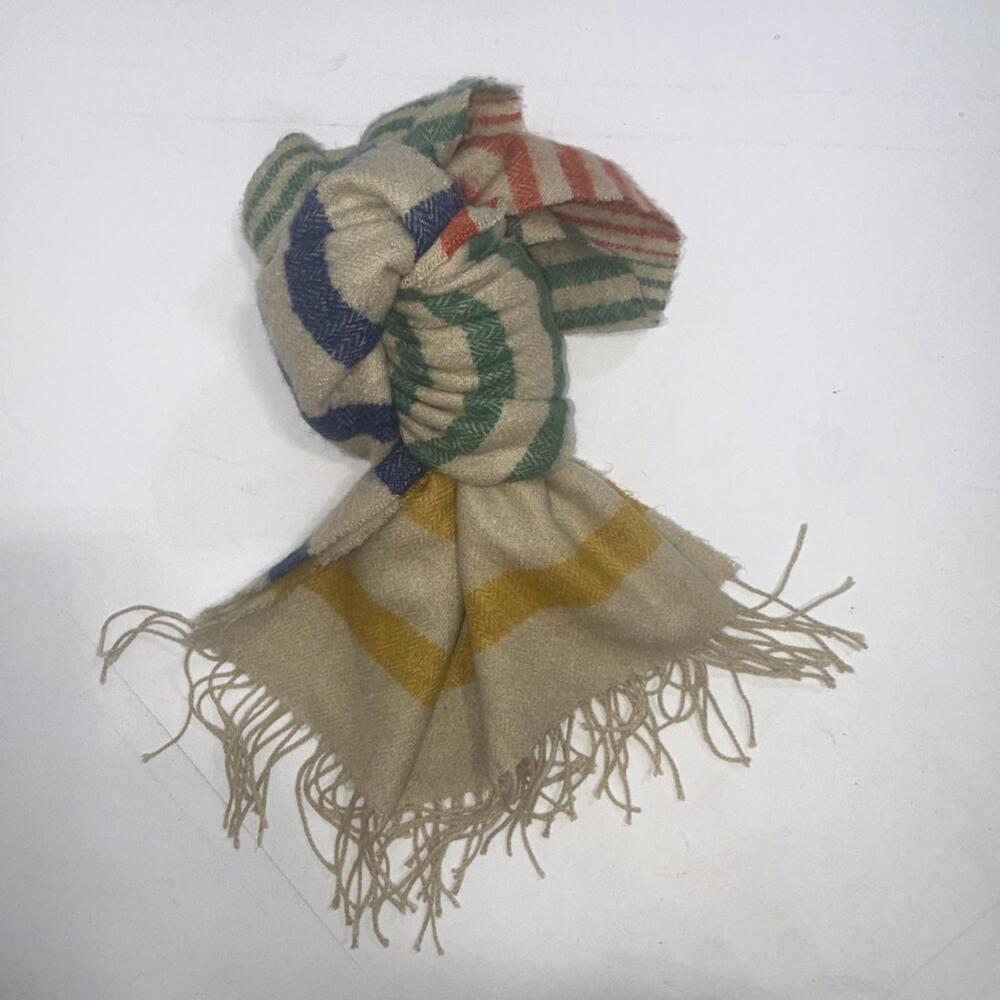 BDG Multicolor Striped Boho Gypsy Traveler‎ Fringe Scarf